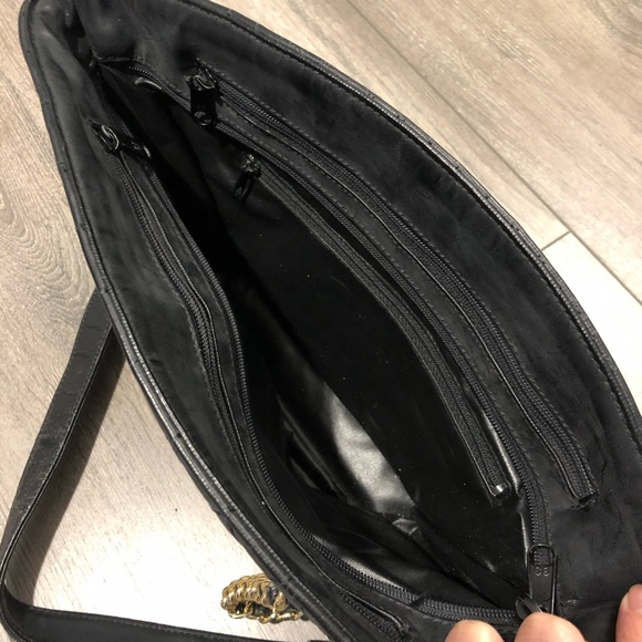 Black quilted shoulder bag - Picture 4 of 4